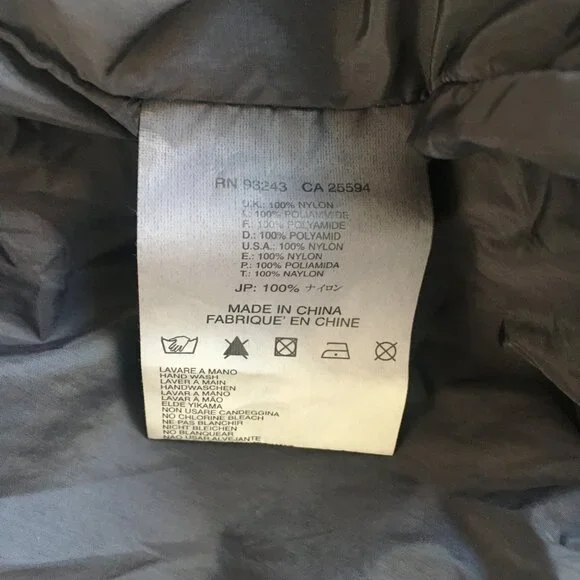 NWOT Diesel Women's Nylon Jacket Short Gray S
